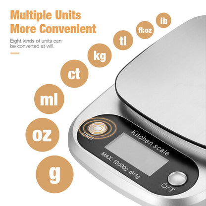 Multifunction Digital Kitchen Scale
