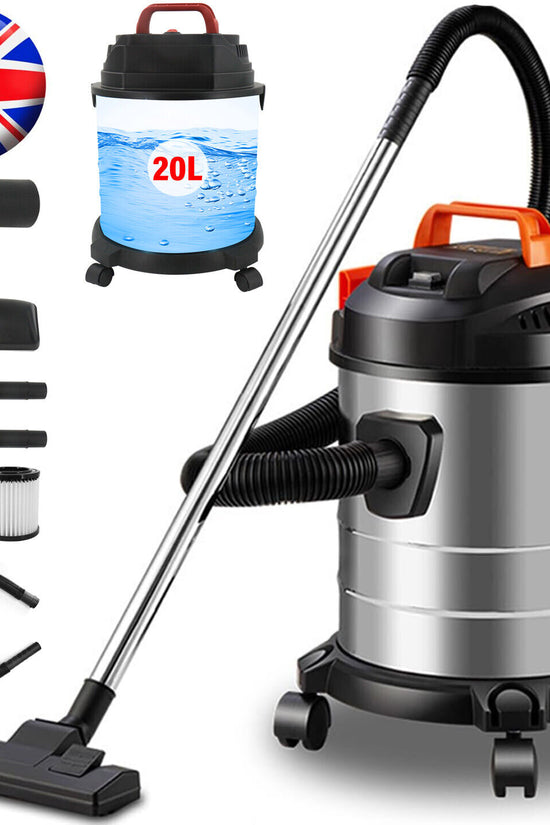 19000Pa Wet & Dry Vacuum Cleaner – 20L Powerful Compact Blower