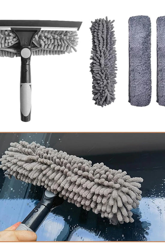 Telescopic Extendable Window Cleaner Equipment Glass Cleaning 4.5m Squeegee