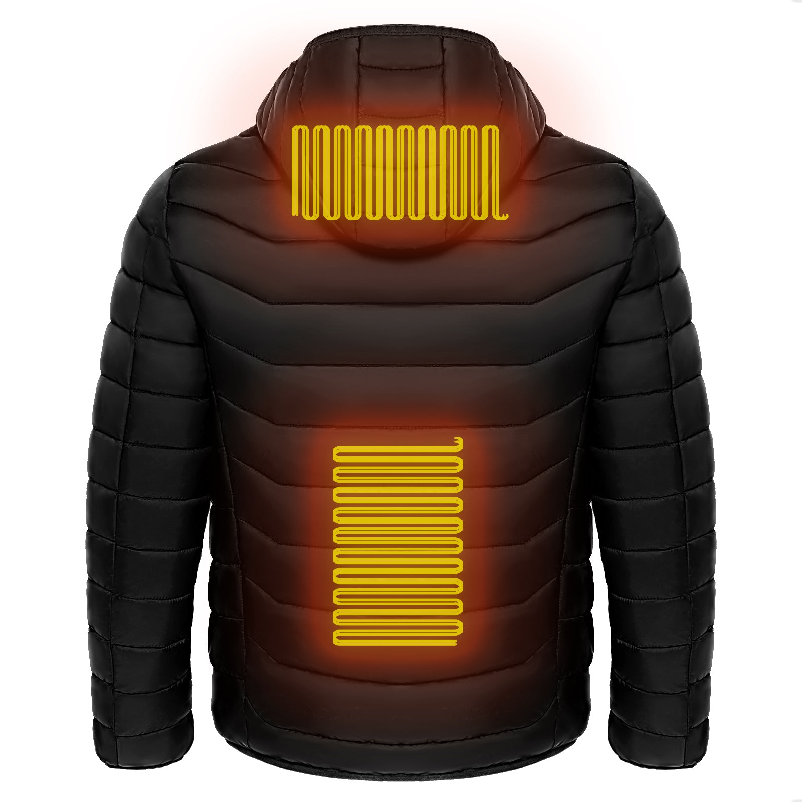 Men’s Heated Puffer Jacket – 9-Zone Electric Heating Coat
