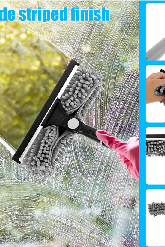 Telescopic Extendable Window Cleaner Equipment Glass Cleaning 4.5m Squeegee