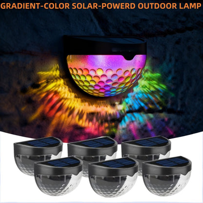 Solar Fence Lights Outdoor – 6 Pack Waterproof Deck & Stair Lights