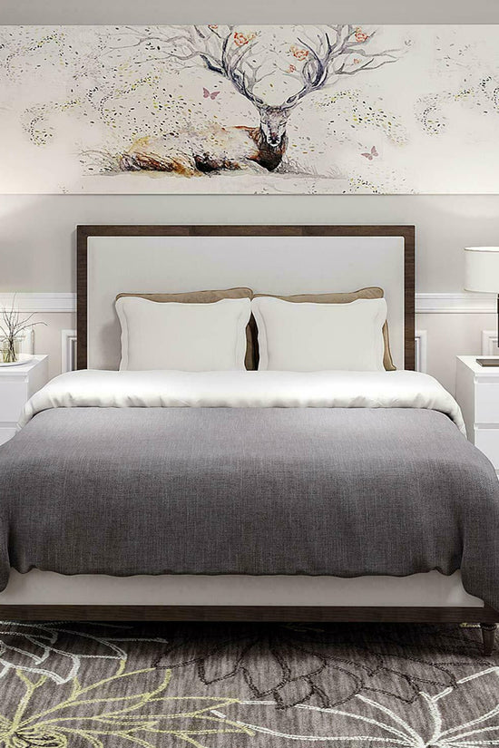 White Modern Bedside Table with 3 Storage Drawers – Bedroom Nightstand Cabinet