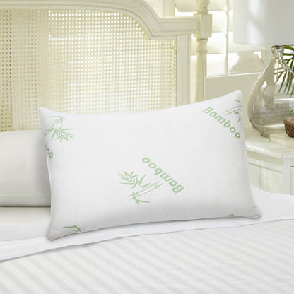 Queen Size Bamboo Memory Foam Pillow