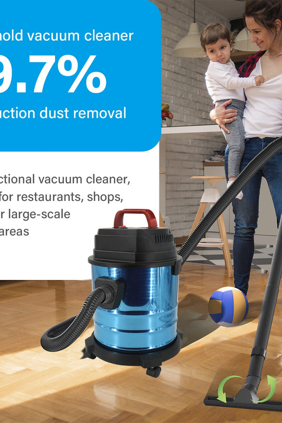 19000Pa Wet & Dry Vacuum Cleaner – 20L Powerful Compact Blower