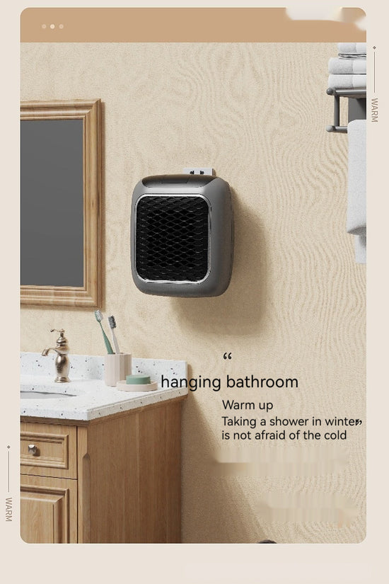 Mini Fan Heater Wall-mounted Dormitory Warm Artifact