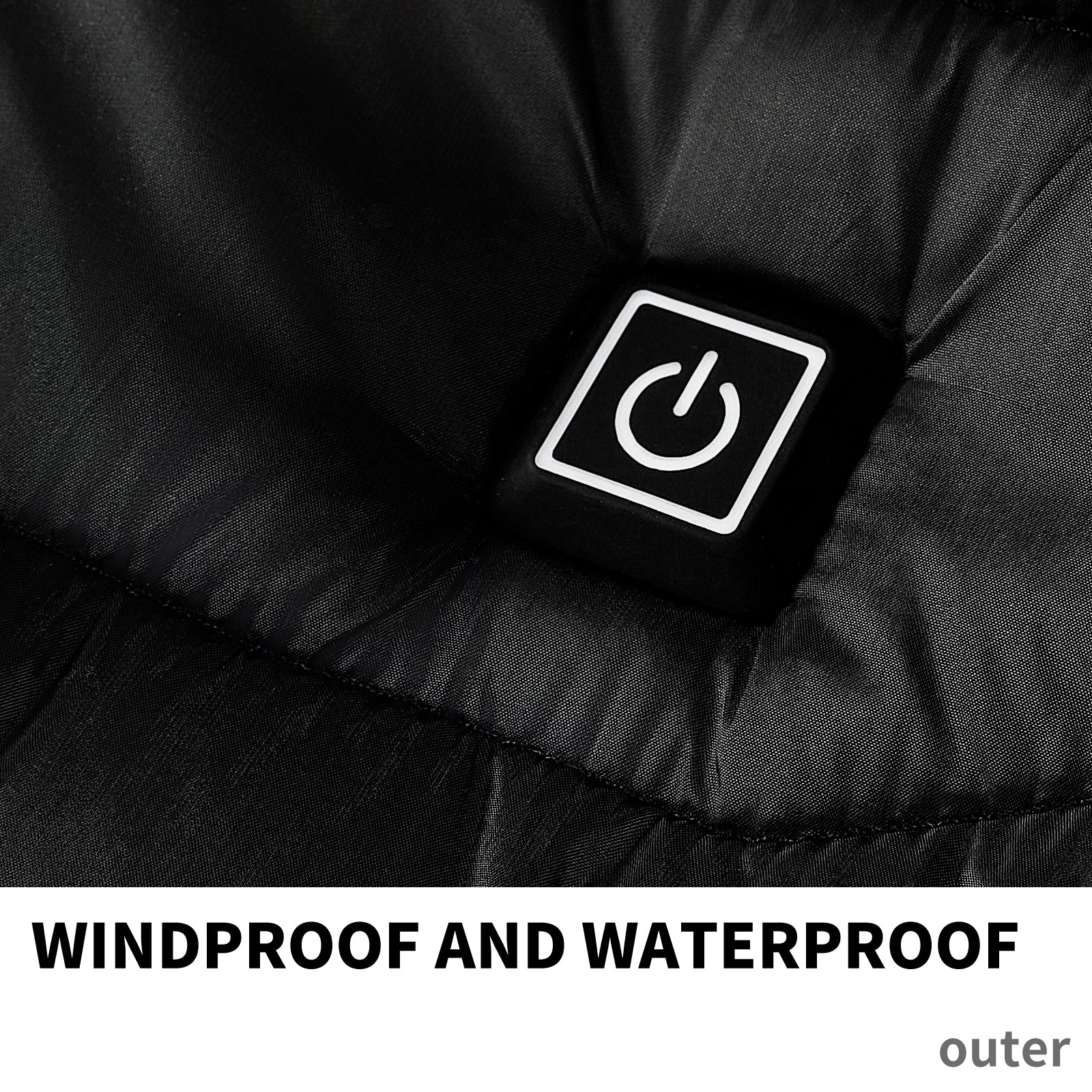 Men’s Heated Puffer Jacket – 9-Zone Electric Heating Coat