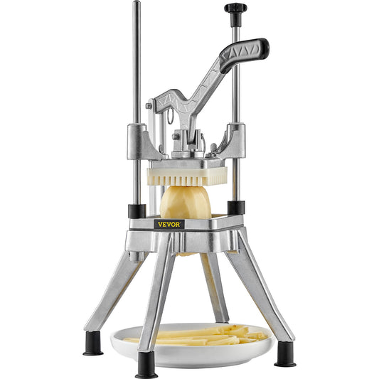 Commercial Chopper With 4 Replacement Blades For Restaurants & Home Kitchen