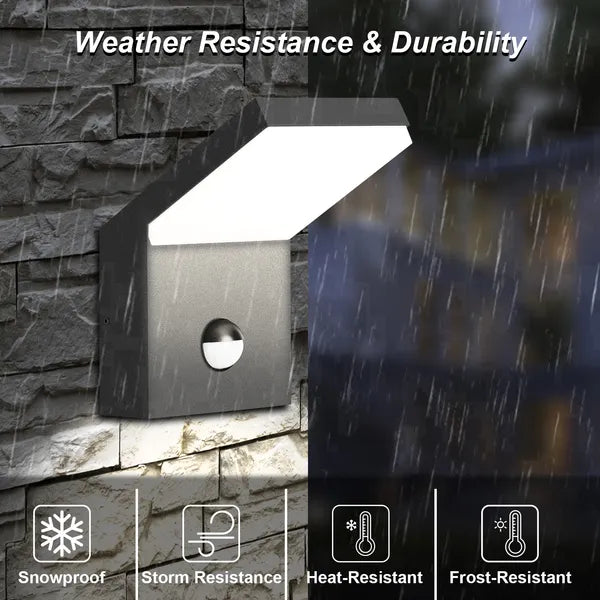 Outdoor LED Wall Light with Motion Sensor | Wall Mount Sconce