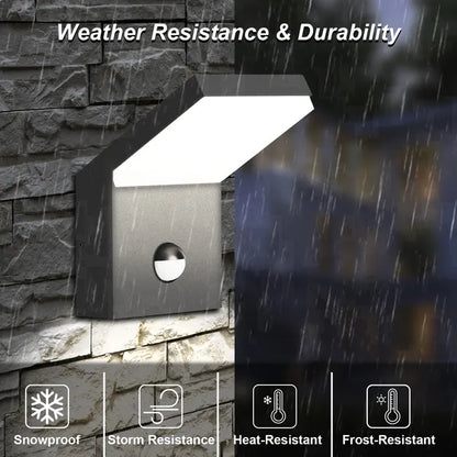 Outdoor LED Wall Light with Motion Sensor | Wall Mount Sconce