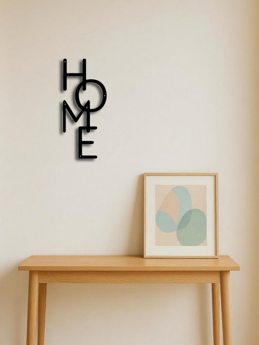 Metal Wall Decor HOME Letter