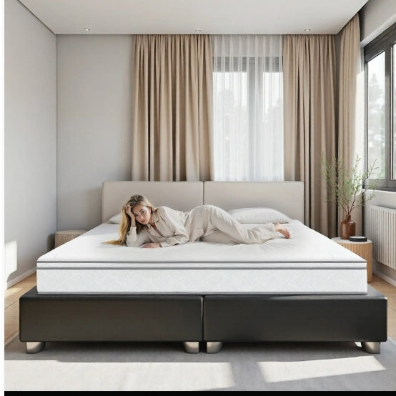 Full Size Mattress,12 Inch Hybrid Mattress
